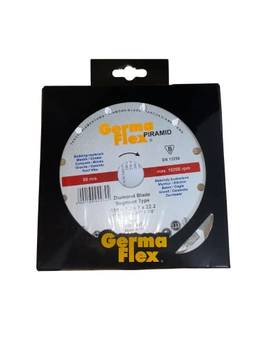 tarcza diamentowa segmentowa GermaFlex PIRAMID