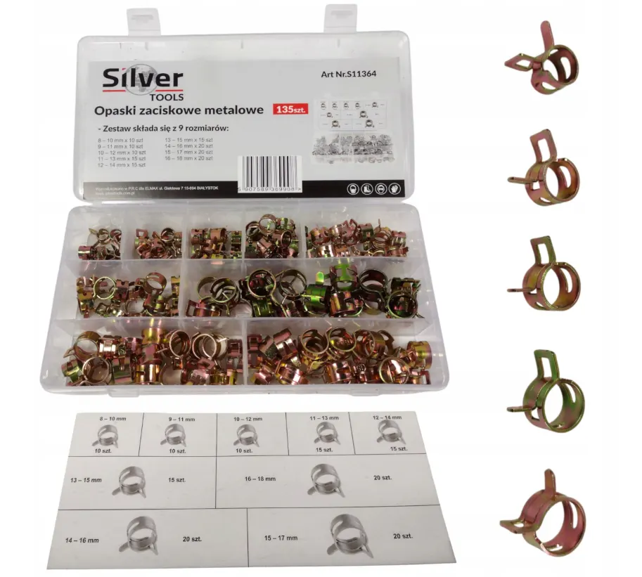 opaski zaciskowe metalowe